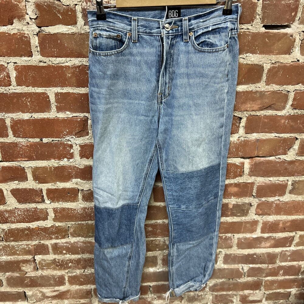 BDG Blue Straight Leg Jeans Light Blue Jeans. W26 Urban Outfitters